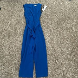 CALVIN KLEIN blue jumpsuit